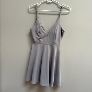 NWT lavender ruffle Trac dress